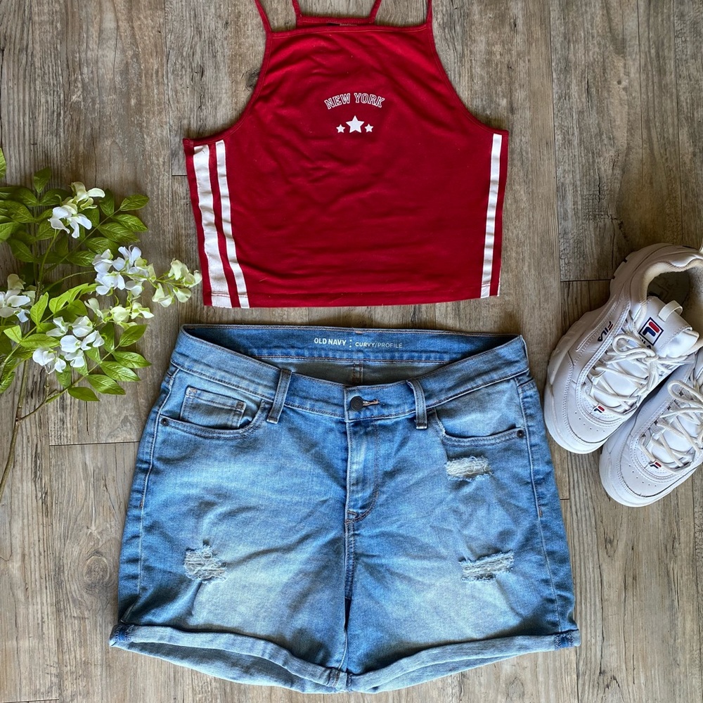 ☎️ Vintage Style High-Waisted Old Navy Shorts